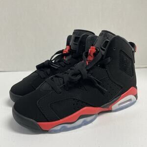 Air Jordan 6 Retro GS Reverse Infrared Salesman IQ1275 001 Size 4.5 Y Kids 6 WMN